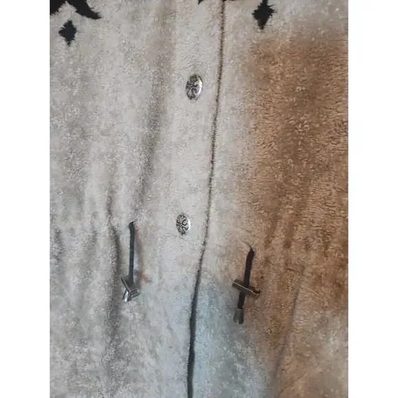 Vintage County Clothing Co. sherpa-style jacket, made in Canada Size Large Fall - Picture 4 of 10